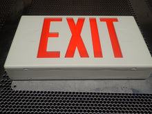 Load image into Gallery viewer, NCI Emergency Lighting EX200LEDNCI 120/277V EXIT SIGN New Old Stock See All Pics
