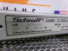 Load image into Gallery viewer, SCHROFF Typ: 10713-077 230V 50/60Hz GMBH D-75334 STRAUBENHARDT Used W/ Warranty
