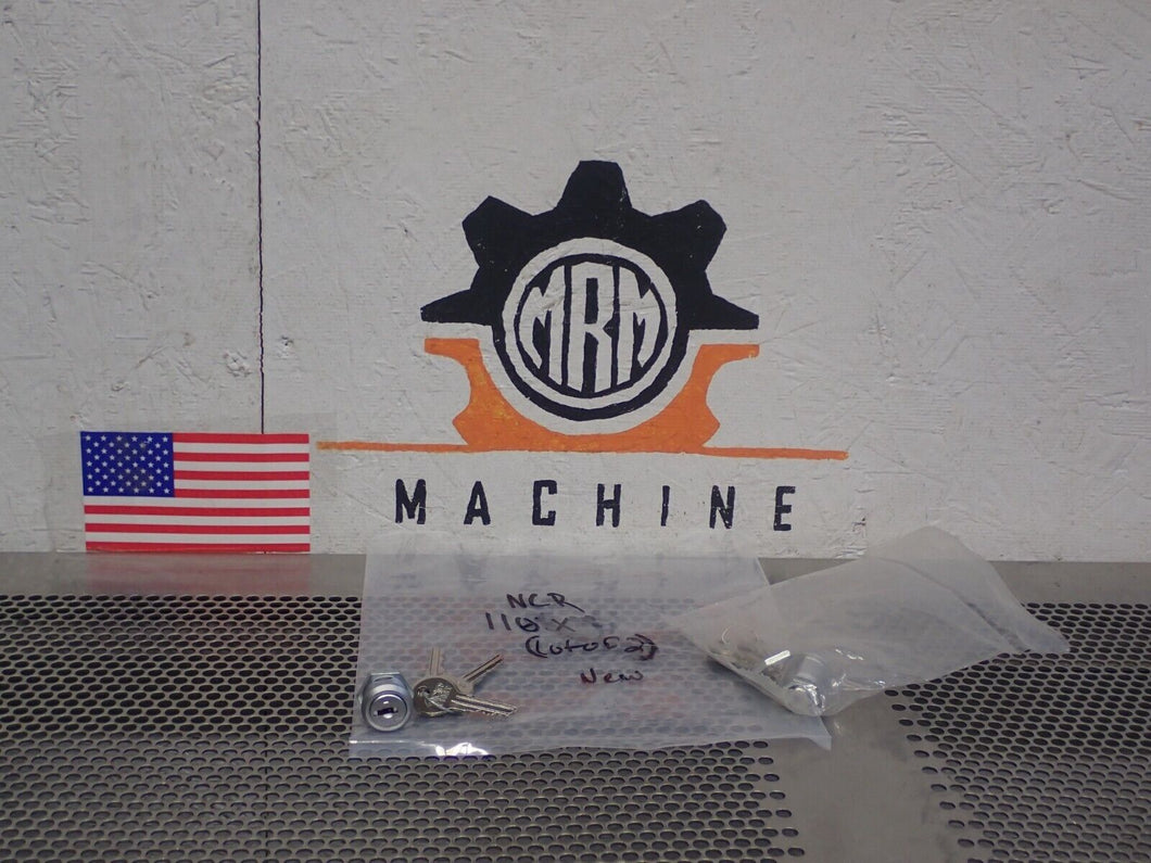 NCR 110X Interlock W/ Keys New Old Stock (Lot of 2) See All Pictures