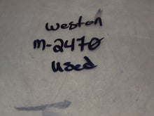 Load image into Gallery viewer, Weston M-2470 Series 100VAC 117VAC Meter Used With Warranty
