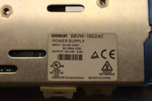 Load image into Gallery viewer, Omron S8VM-15024C Power Supply AC100-240V 50/60Hz 2.0A DC24V 6.5A Used Warranty
