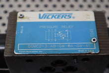 Load image into Gallery viewer, Vickers DGMC2-3-AB-GW-BA-GW-41 Pressure Relief Valve Used With Warranty

