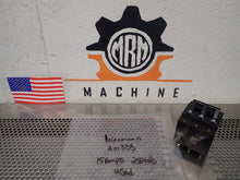 Load image into Gallery viewer, Heinemann AM333 15A 250VAC 50/60Cy Cur. 4 Circuit Breaker 3-Pole Used Warranty
