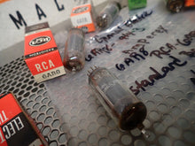 Load image into Gallery viewer, (3) General Electric 6AR8 (1) AMPEREX 6AR8 (1) RCA 6AR8 (1) Standard 6AR8 Tubes
