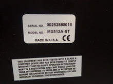 Load image into Gallery viewer, BLACK BOX MX512A-ST Fiber Optic ASYNC Multiplexor New Old Stock See All Pictures
