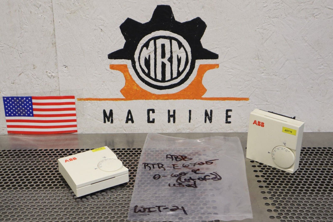 ABB RTR-E6705 Temperature Controller 0-60C Used With Warranty (Lot of 2)