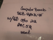 Load image into Gallery viewer, Computer Boards SSR-RACK Module Board W/ (12) Opto 22 OAC5Q Output Modules Used
