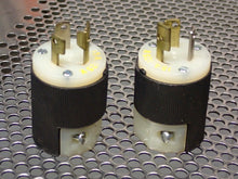 Load image into Gallery viewer, Hubbell 15A 125V Twist Lock Plugs Used With Warranty (Lot of 2)
