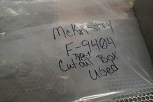 Load image into Gallery viewer, McKinstry F-9404 Type 1 Enclosure W/ Pushbutton Transformer &amp; Relay See All Pics
