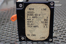 Load image into Gallery viewer, Airpax IEG11-25365-03-V Circuit Breaker 1.9A 250VAC Used With Warranty See Pics
