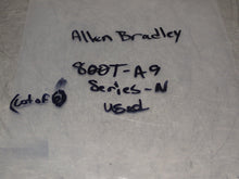 Load image into Gallery viewer, Allen Bradley 800T-A9 Ser N Yellow Pushbuttons Used With Warranty (Lot of 6)
