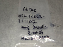 Load image into Gallery viewer, Airpax APG6-1REC3-4-1-102 1A 250V Circuit Breakers New Old Stock (Lot of 2)
