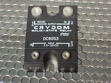 Load image into Gallery viewer, Crydom DC60S3 Solid State Relay 60VDC 3A 3.5-32VDC Used With Warranty
