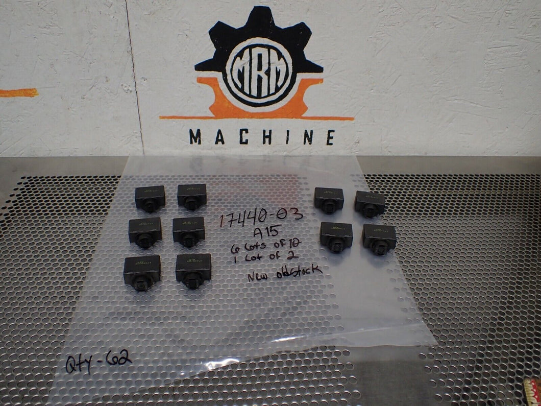 17440-03 Circuit Breakers 50VDC 250VAC New No Box (Lot of 10) See All Pictures
