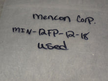 Load image into Gallery viewer, Mencom MIN-12FP-12-18 Cable Female Connector Used With Warranty See All Pics
