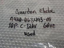 Load image into Gallery viewer, Guardian Electric A420-063493-08 10P-C-120V 60Hz Solenoid Used With Warranty
