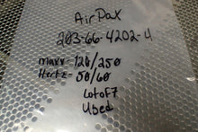 Load image into Gallery viewer, Airpax 203-66-4202-4 Circuit Breakers 120/250V 50/60Hz Used Warranty (Lot of 7)

