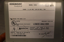 Load image into Gallery viewer, ROSEMOUNT 1056-02-21-3S-AN-UL Model 1056 Liquid Analyzer 24VDC 15W New Old Stock
