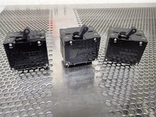 Load image into Gallery viewer, Airpax UPG12-3755-06 7.5A 250V 50/60Hz Circuit Breakers 3-Pole New (Lot of 4)
