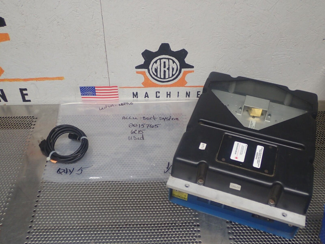 ACCU-SORT SYSTEMS DRX 00015765 MINI-X Laser Bar Code Scanner Used See All Pics