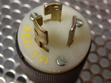 Load image into Gallery viewer, Hubbell 15A 125V Twist Lock Plugs Used With Warranty (Lot of 2)
