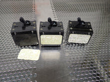 Load image into Gallery viewer, Airpax UPG12-3755-06 7.5A 250V 50/60Hz Circuit Breakers 3-Pole New (Lot of 4)
