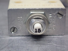 Load image into Gallery viewer, Mechanical Products MP-252 15A 125VAC Circuit Breakers New Old Stock (Lot of 5)
