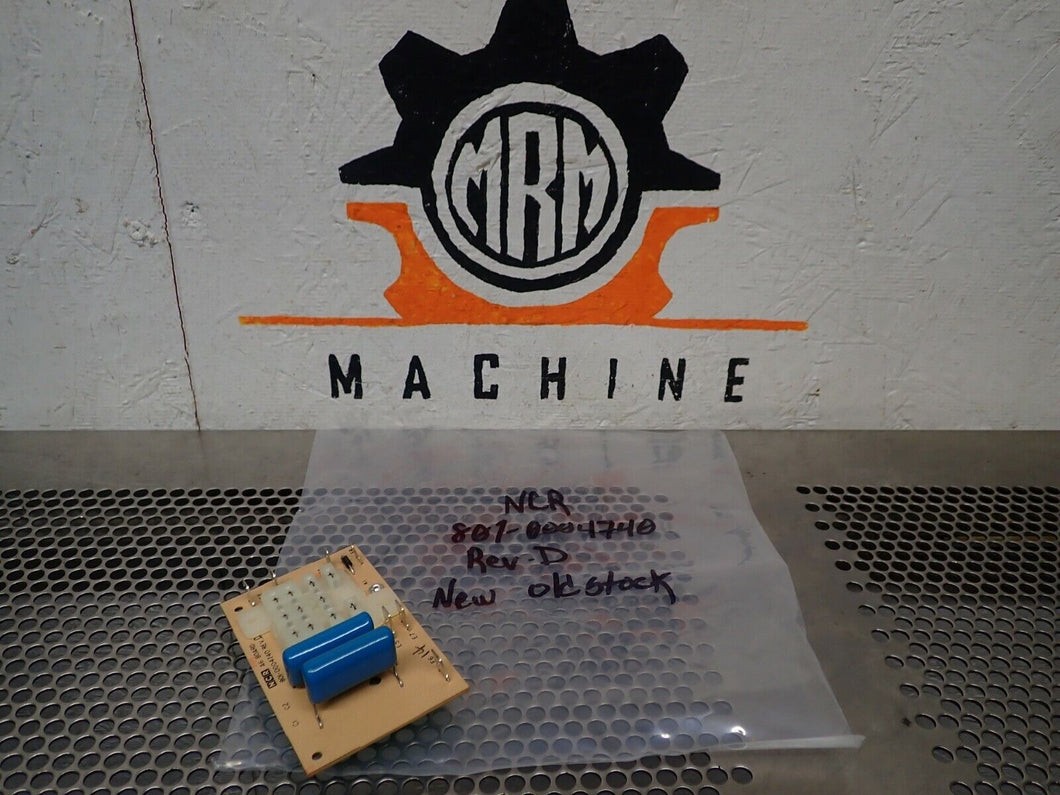 NCR 801-0004740 Rev D Circuit Board New Old Stock See All Pictures