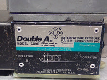 Load image into Gallery viewer, Double A QJ-3-C-10D1-TSPL Solenoid Valve 350bar 5000psi Used With Warranty
