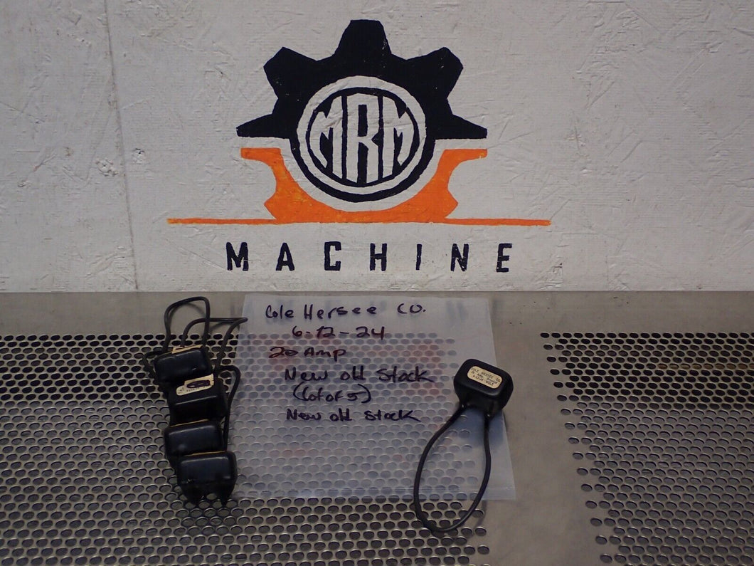 Cole Hersee 6-12-24 20A Circuit Breakers New Old Stock (Lot of 5) See All Pics