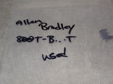 Load image into Gallery viewer, Allen Bradley 800T-B... Ser T Red Pushbutton With 800T-XA Ser D Block Used
