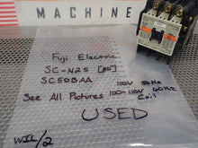 Load image into Gallery viewer, Fuji Electric SC-N2S (50) SC50BAA Contactor 110V 50Hz 100-110V 60Hz Used
