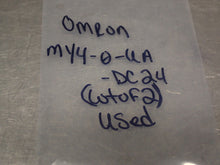 Load image into Gallery viewer, Omron MY4-0-UA DC24 Relays Used With Warranty (Lot of 2)
