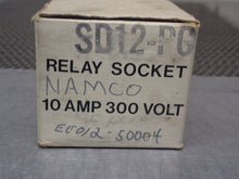 Load image into Gallery viewer, NAMCO SD12-PG Relay Socket 10A 300V New Old Stock (Lot of 5)
