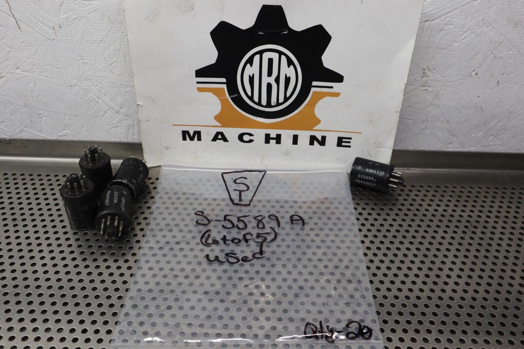 6846535 S5589A P6420017 Relays Used With Warranty (Lot of 5)