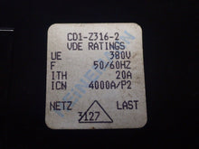 Load image into Gallery viewer, Heinemann CD1-Z316-2 CD1-A3-H-DU Circuit Breakers 20A 240V 50/60Hz (Lot of 2)
