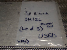 Load image into Gallery viewer, Fuji Electric SK12L Contactor DC24V Coil Used With Warranty (Lot of 3)
