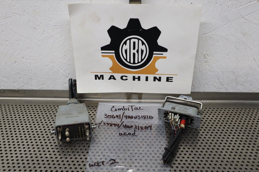 CombiTac 35691/400031810 With 35894/400031809 Plug And Connector Used See Pics