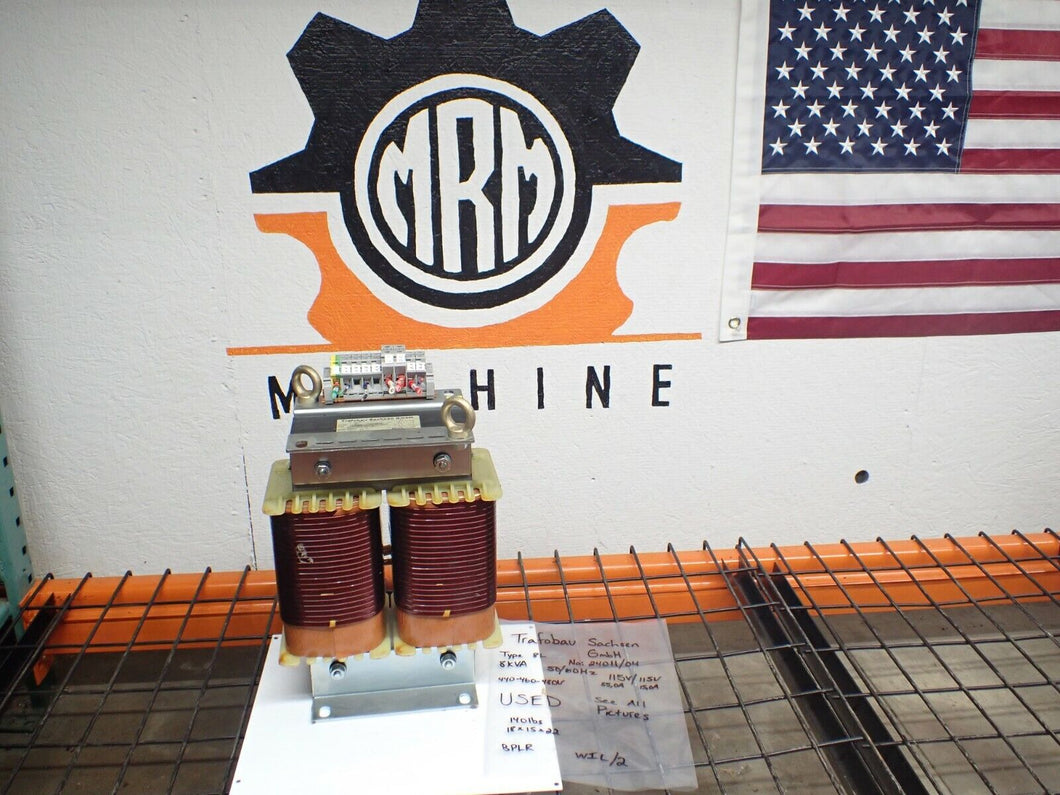 Trafobau Sachsen GmbH 24011/04 Type 8L Transformer 8kVA 50/60Hz 440-460-480V