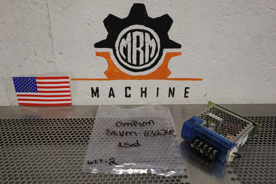 Omron S8VM-03024C Power Supply AC100-240V 50/60Hz 0.9A DC24V 1.3A Used Warranty