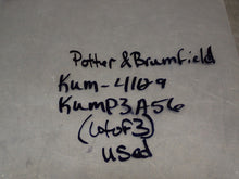 Load image into Gallery viewer, Potter &amp; Brumfield KUM-4109 KUMP3A56 Relays 240V 50/60Hz Used (Lot of 3)
