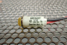 Load image into Gallery viewer, LEECRAFT L32 Yellow Indicator Light Lamp 12 VDC Lot of 5 USED
