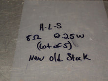 Load image into Gallery viewer, H-L-S 8Ohms 0.25W Speakers New Old Stock (Lot of 5) See All Pictures
