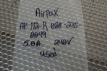 Load image into Gallery viewer, Airpax AP 112-R 020-235-0049 5A 240V Frequency 400 Circuit Breaker Used Warranty
