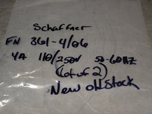 Load image into Gallery viewer, Schaffner FN 361-4/06 Line Filters 110/250V 50/60Hz New (Lot of 2) See All Pics
