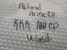 Load image into Gallery viewer, National Acme Company KKK 100CP Coil No Slide In See ALL PICTURES USED
