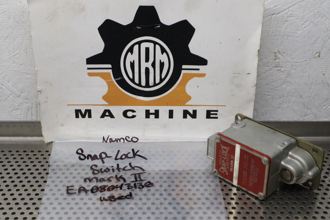 NAMCO EA08043130 SNAP-LOCK SWITCH MARK II 115VAC 20A Used See All Pictures