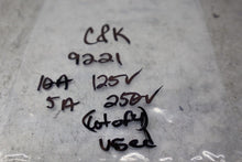 Load image into Gallery viewer, C&amp;K 9221 Rocker Switches 10 125V 5A 250V Used With Warranty (Lot of 4)
