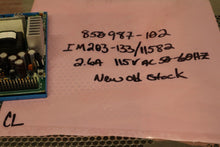 Load image into Gallery viewer, 850987-102 IM203-133/11582 2.6A 115VAC 50/60HZ Power Supply New Old Stock
