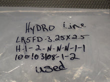 Load image into Gallery viewer, HYDRO LINE LR5FD-3.25X2.5 H-1-2-N-N-N-1-1 Cylinder 250PSI Used With Warranty
